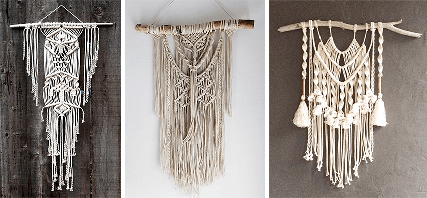 macrame bois