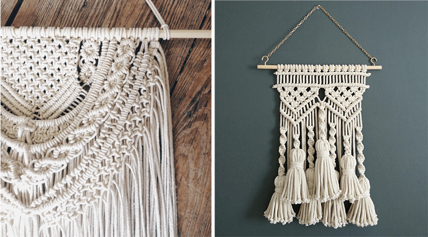 macrame tige