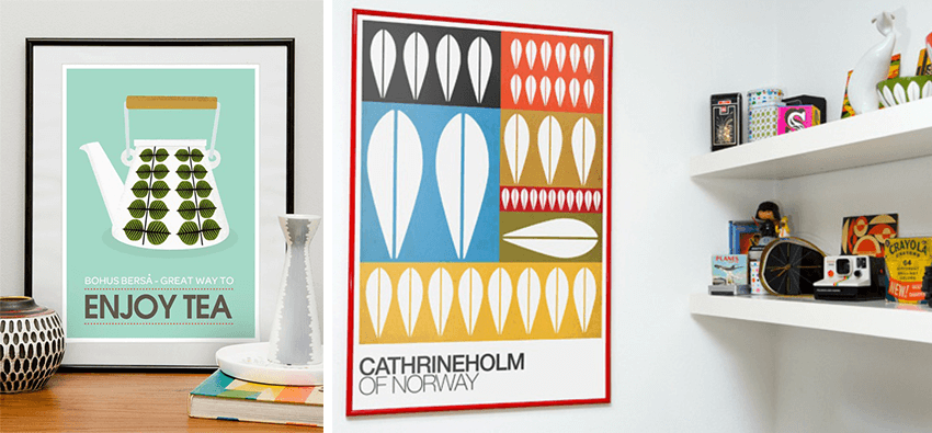 poster retro scandinave