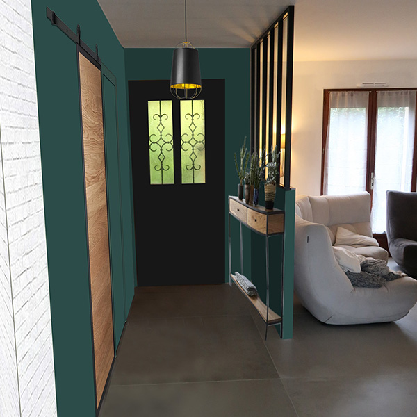 projet deco cathy brois escale design entrée